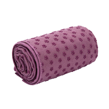 TD® 72"x 24" Blanket Accessoire, Yoga-Pilates Tapis Serviette Anti-Glissant avec Un Sac Gratuit violet